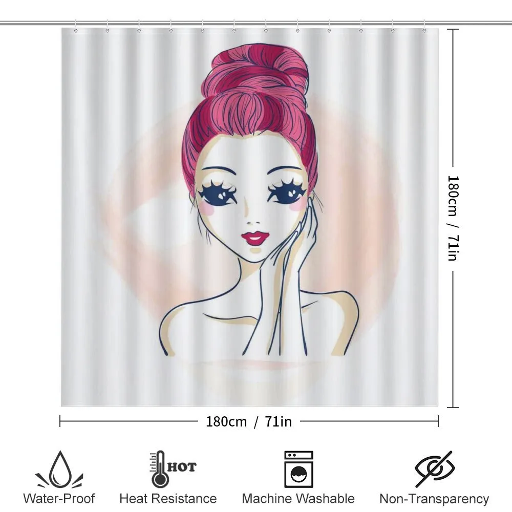 Pink Updo Bun Hairstyle — Detail 2