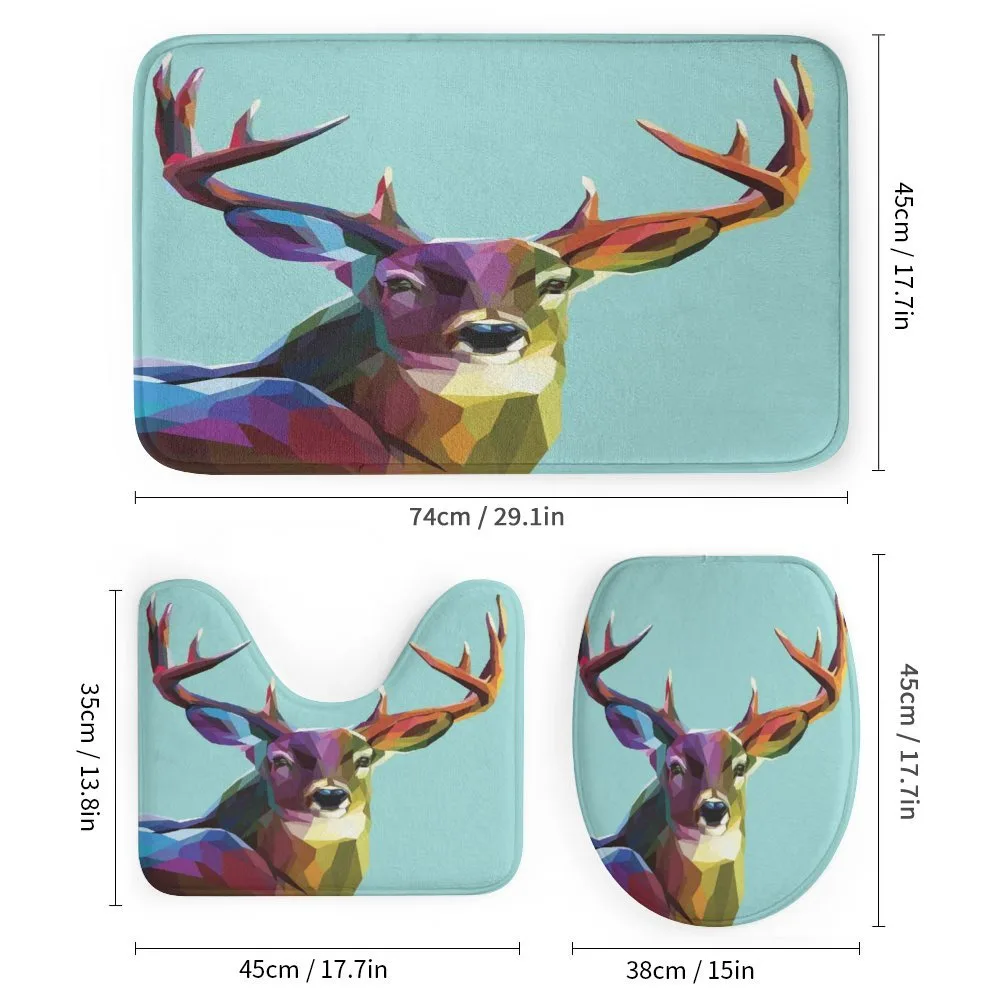Retro Low Poly Deer — Detail 1
