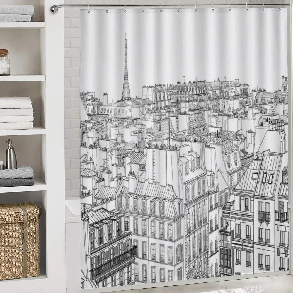 Roofs in Paris and Eiffel — Detail 4