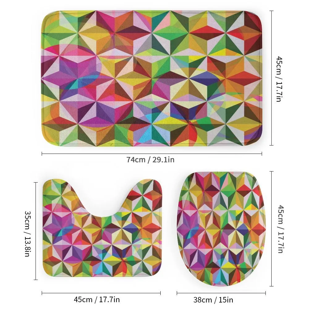 Sixties Rainbow Cubes — Detail 1