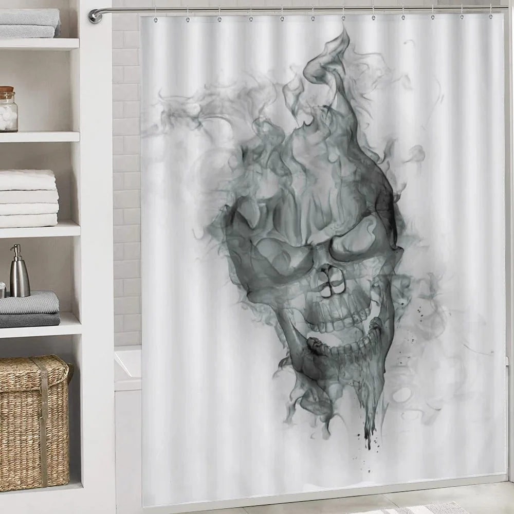 Smoky Skull Grungy Art — Detail 4