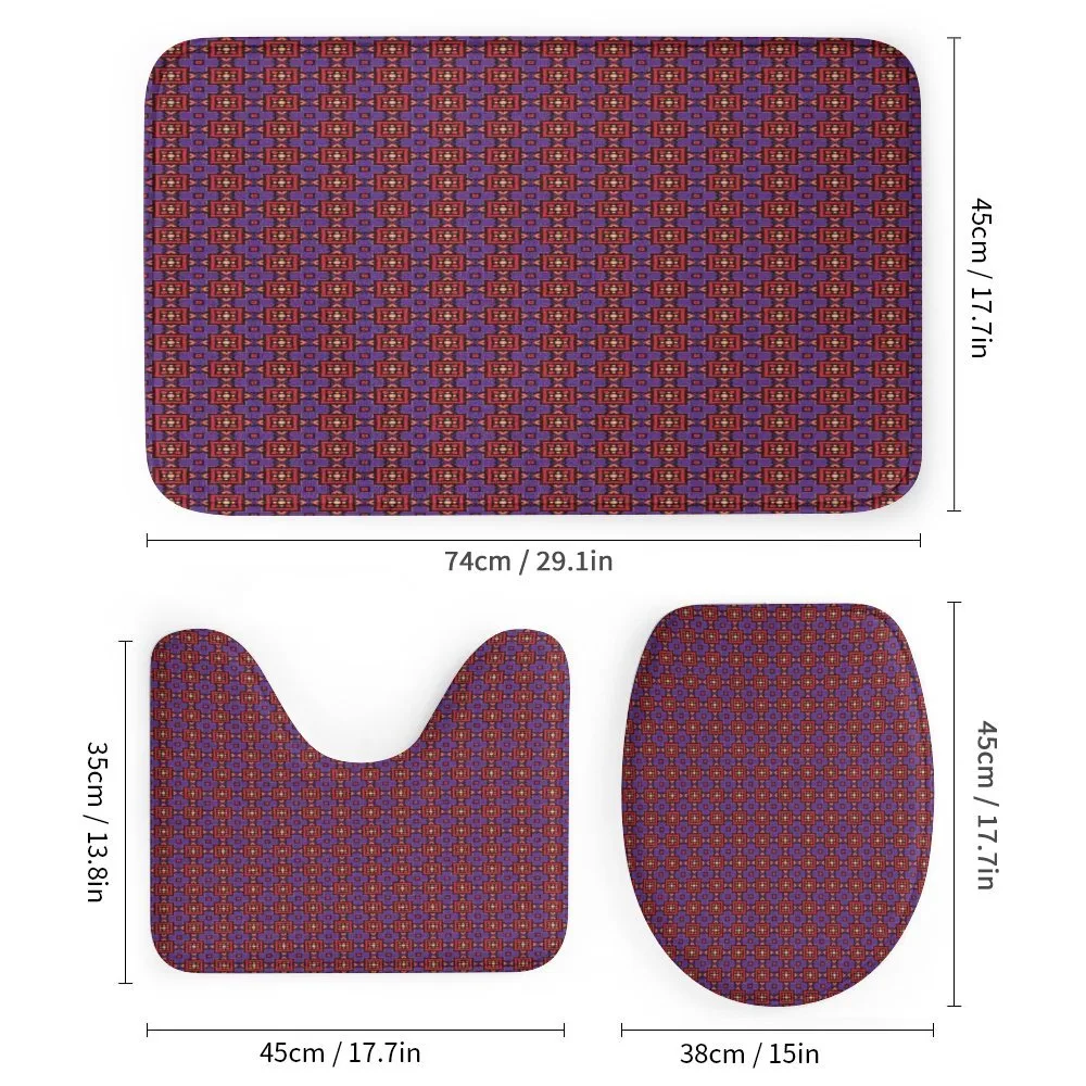 Square Tiles Petal Motifs — Detail 1
