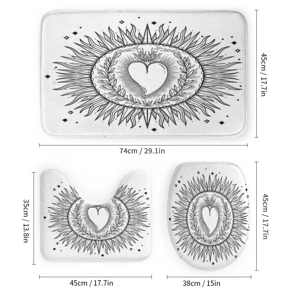 Sun with Heart Art — Detail 1