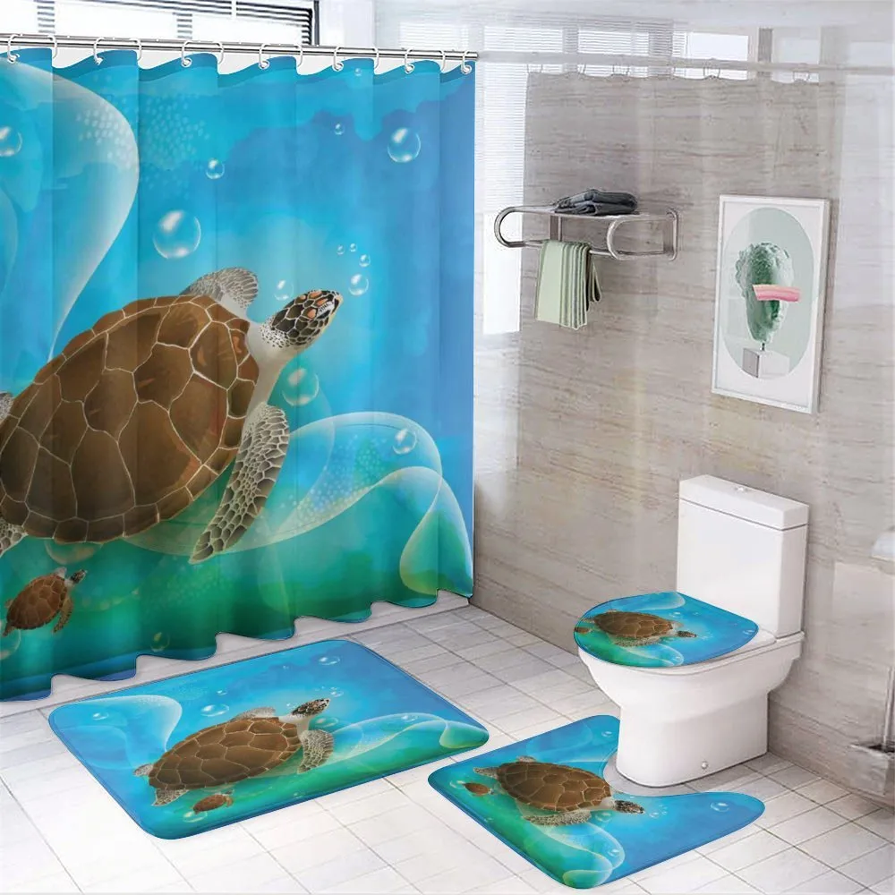 Swimming Turtle Family — Your design