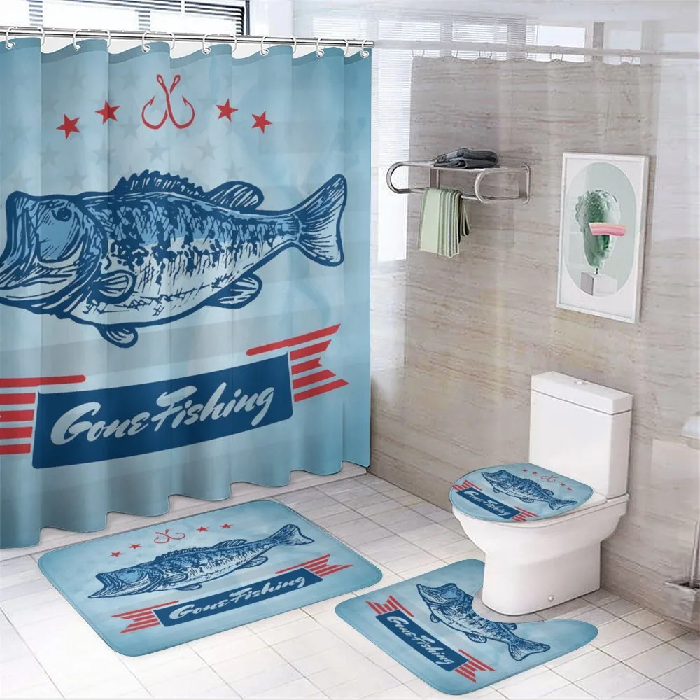 Throat Fish USA Flag — Your design