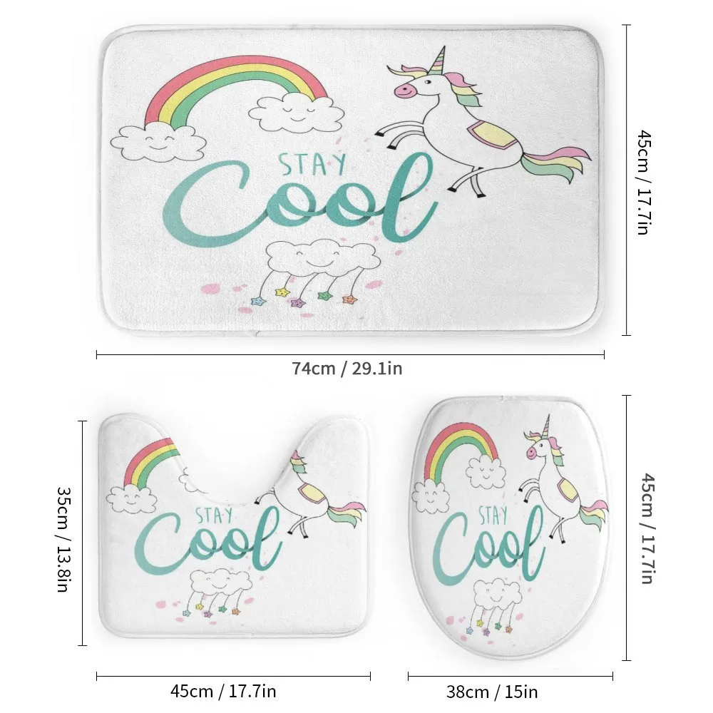 Unicorn Rainbow and Cloud — Detail 1