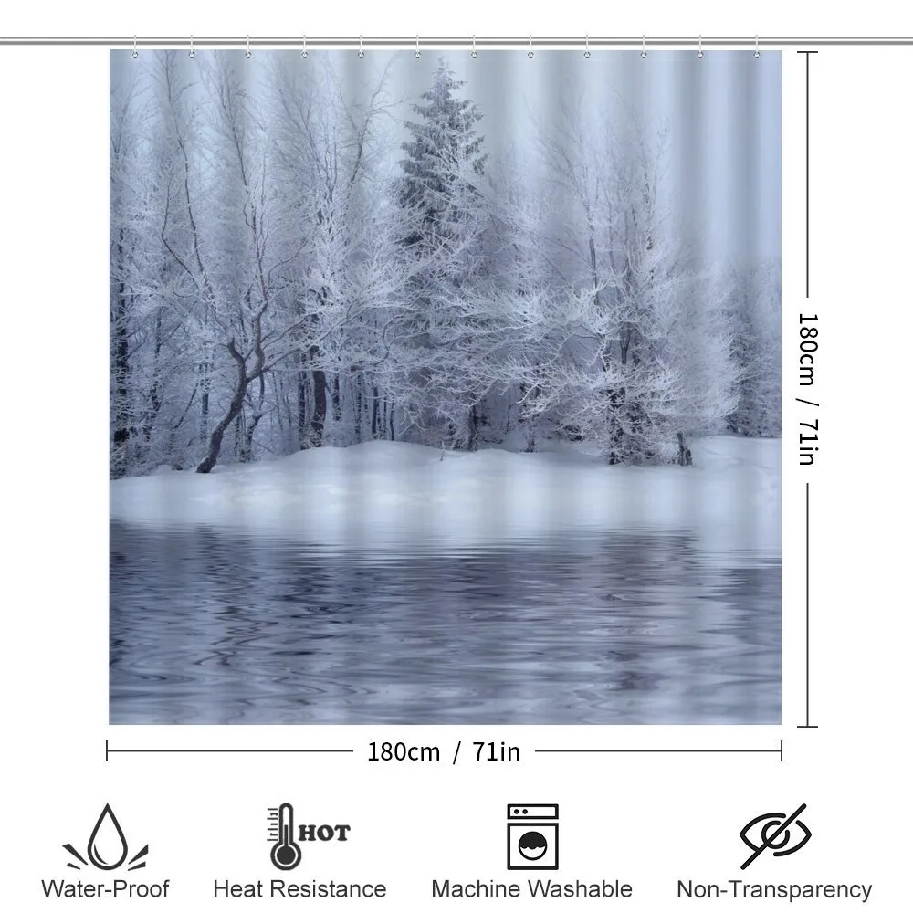 Winter Blizzard Forest — Detail 2