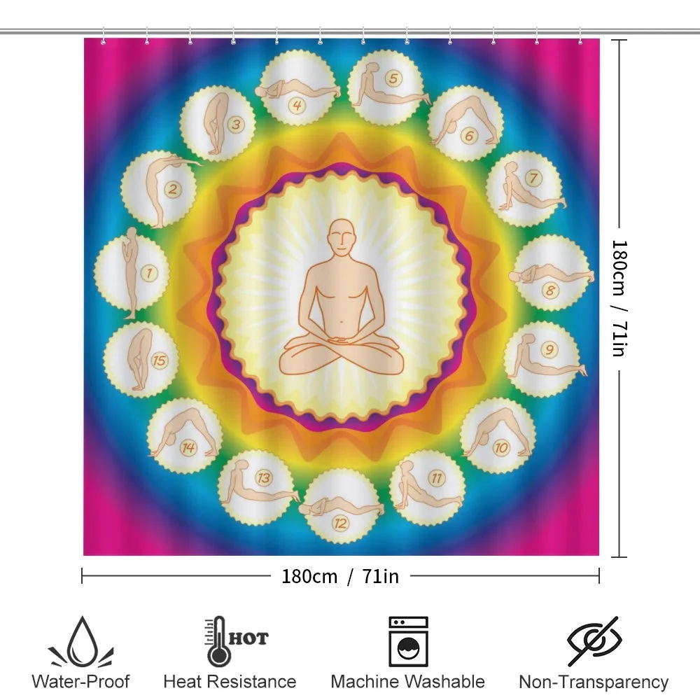 Yogi Lotus Posture Poses — Detail 2