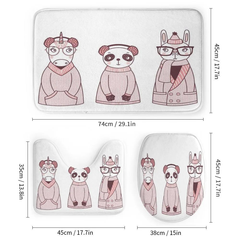 Cartoon Winter Animals — Detail 1
