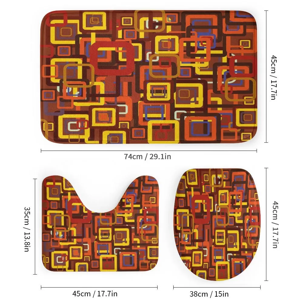Colorful Trippy Square — Detail 1