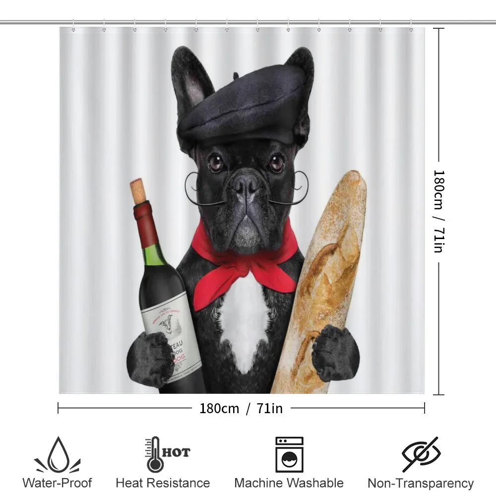 French Dog Red Wine — Detail 2