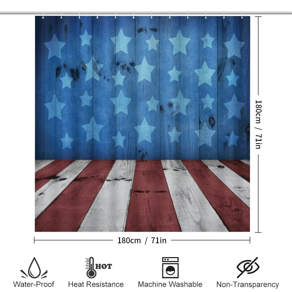 Grunge Stars Stripes — Detail 2