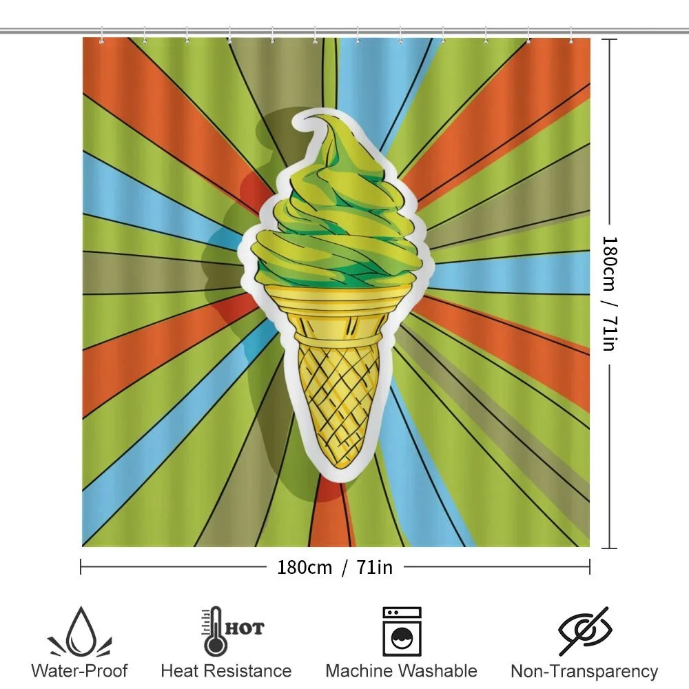 Ice Cream on a Cone — Detail 2
