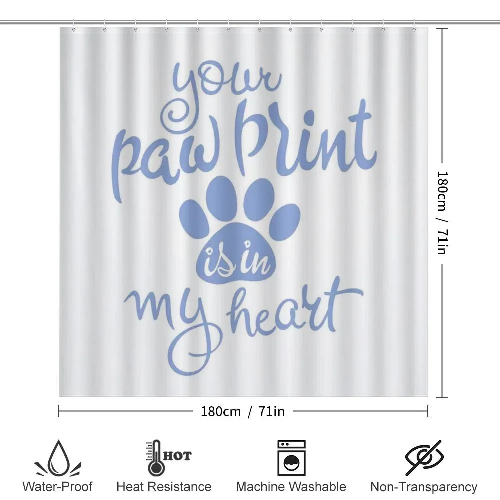 Paw Print is in My Heart — Detail 2
