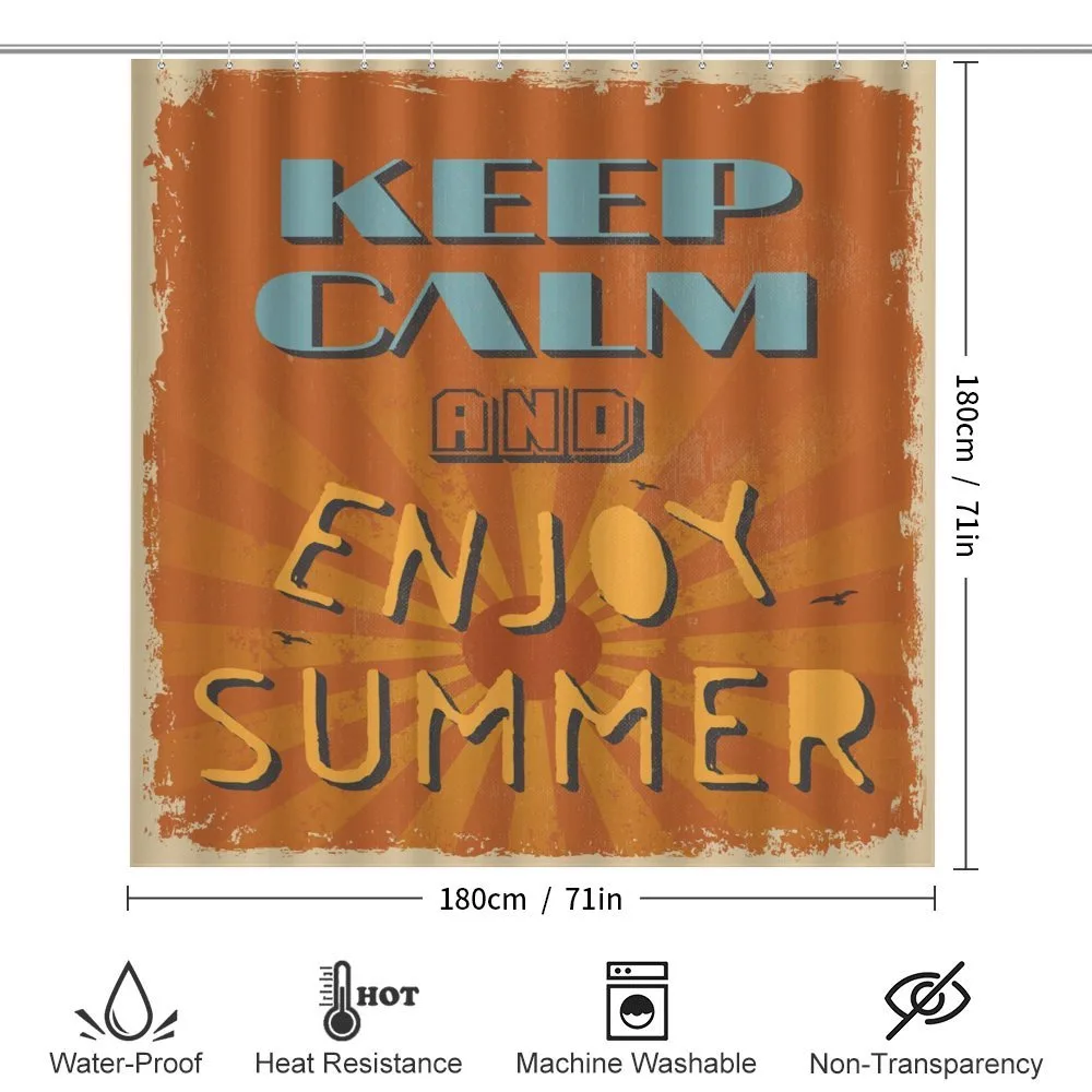 Retro Enjoy Summer Beams — Detail 2