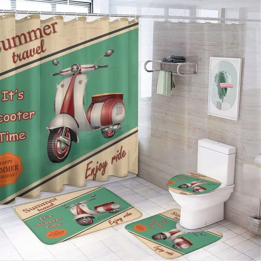 Retro Motorbike Words — Your design