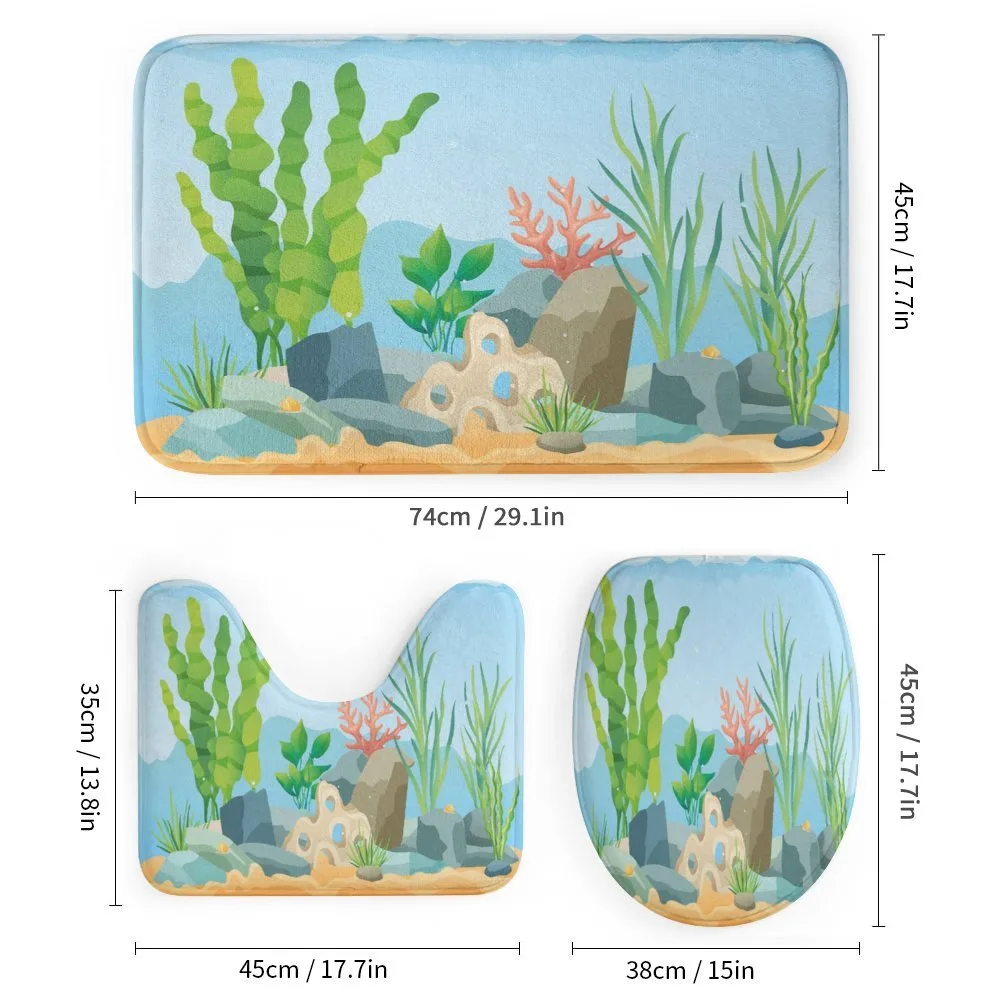 Sea Plants and Rocks — Detail 1
