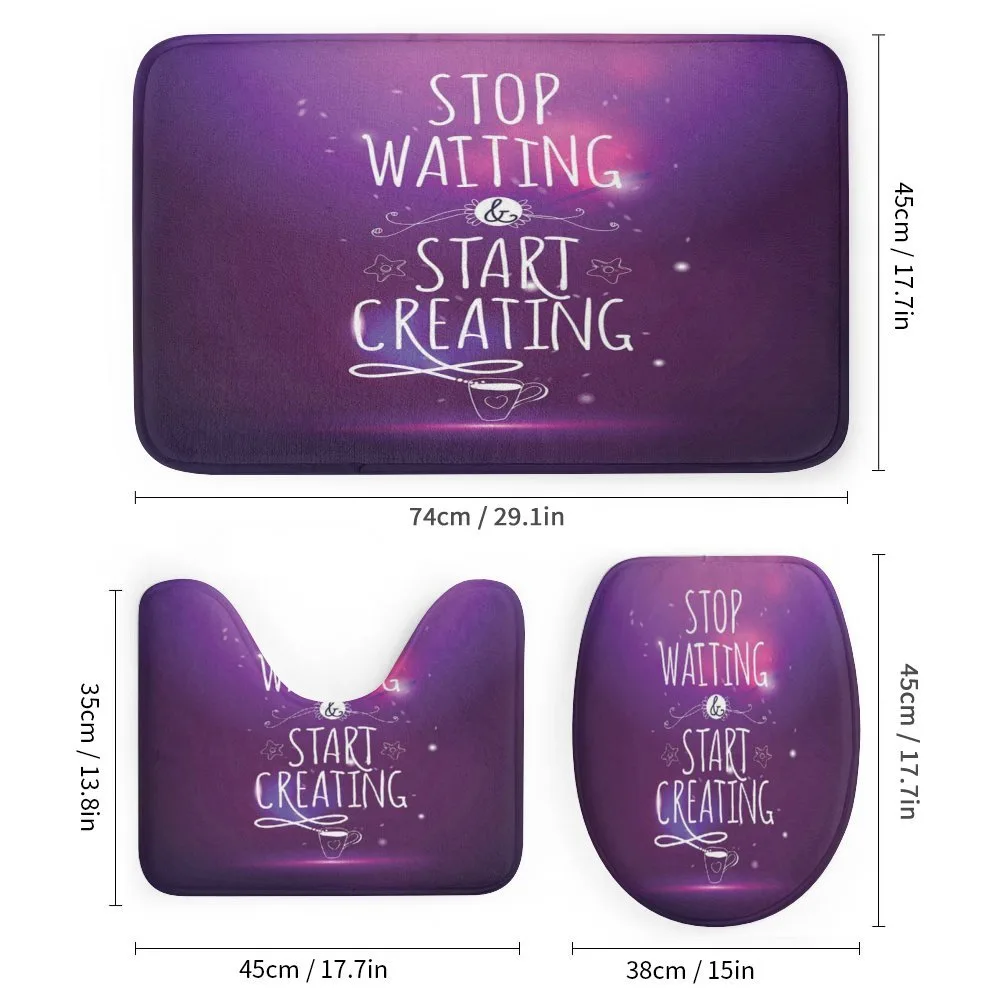 Stop Waiting Start Creating — Detail 1