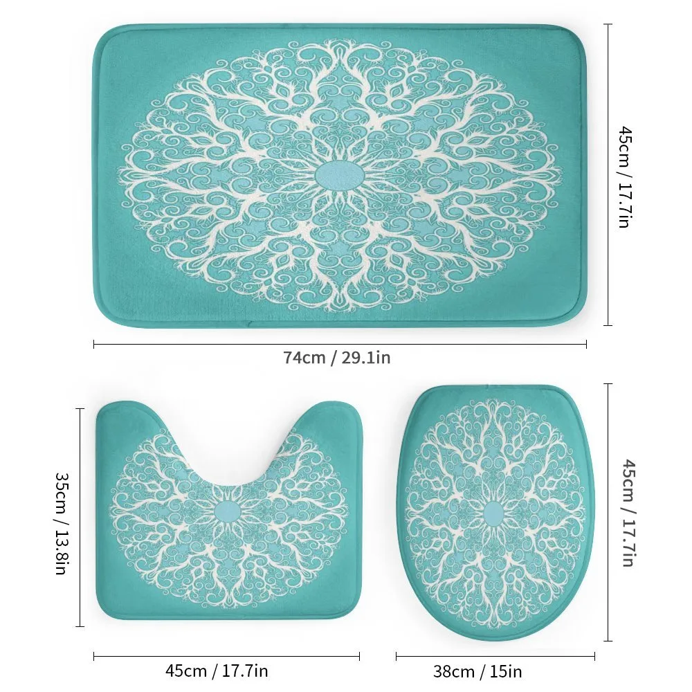 Symmetrical Floral Curves — Detail 1