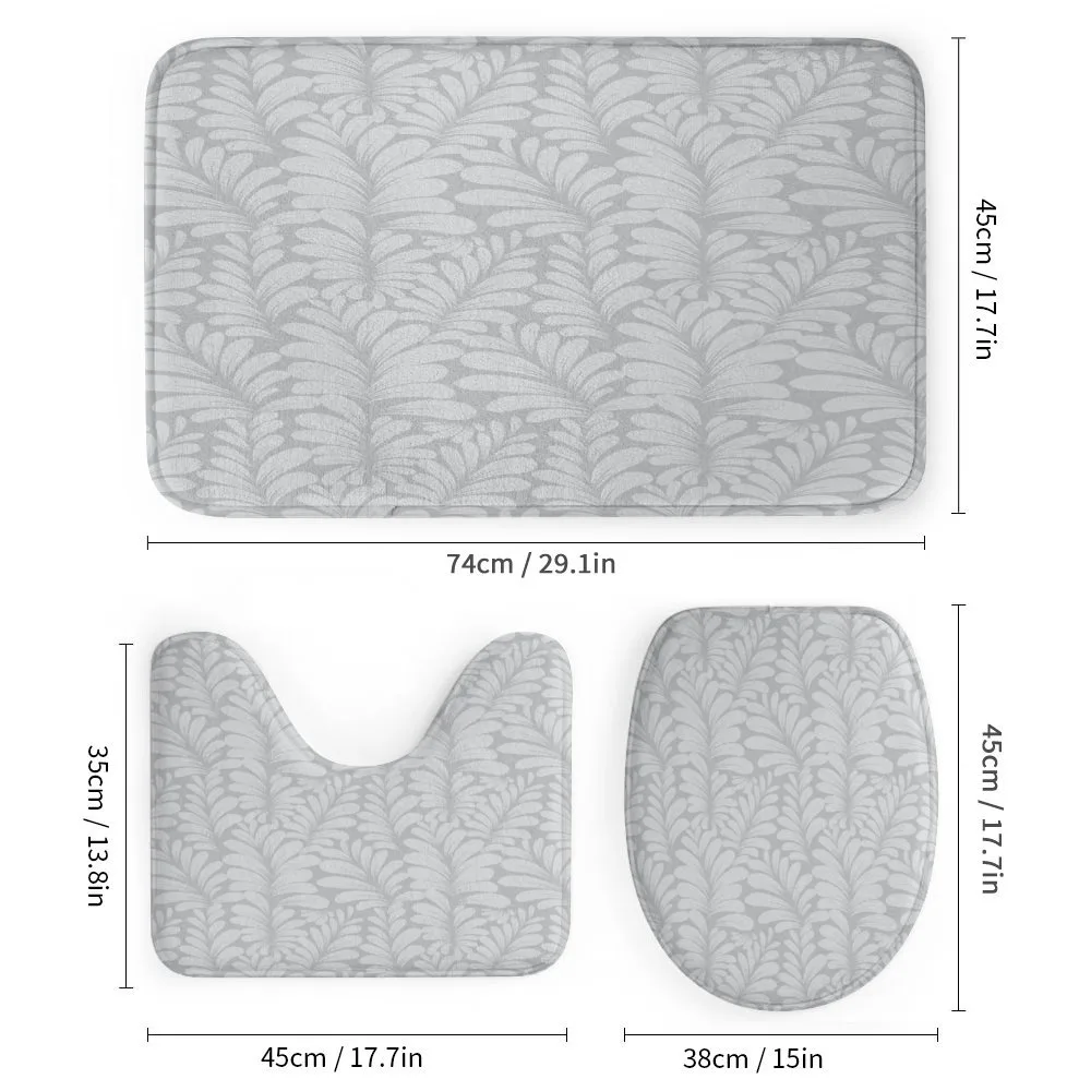 Tropical Leaf Silhouettes — Detail 1