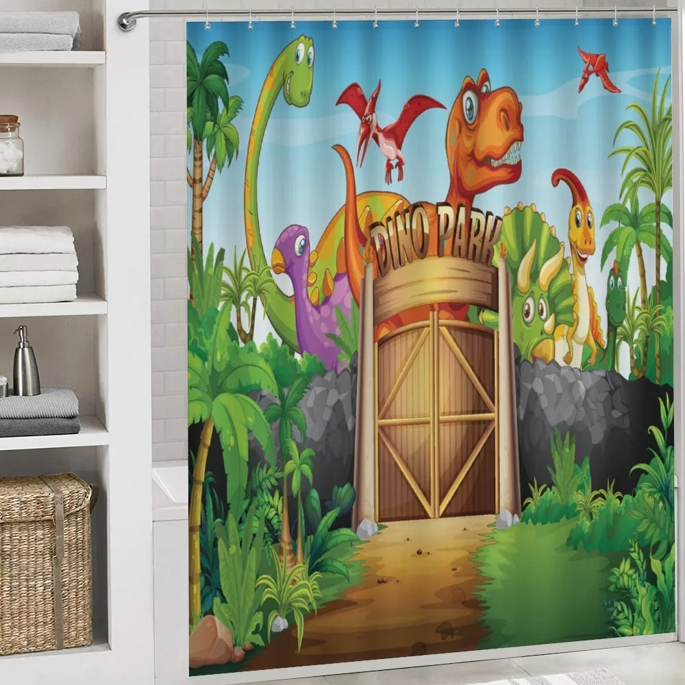 Wild Dinosaurs Park Door — Detail 4