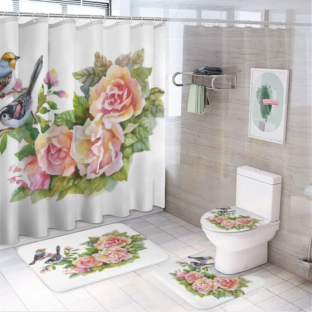Wild Exotic Birds Roses — Your design