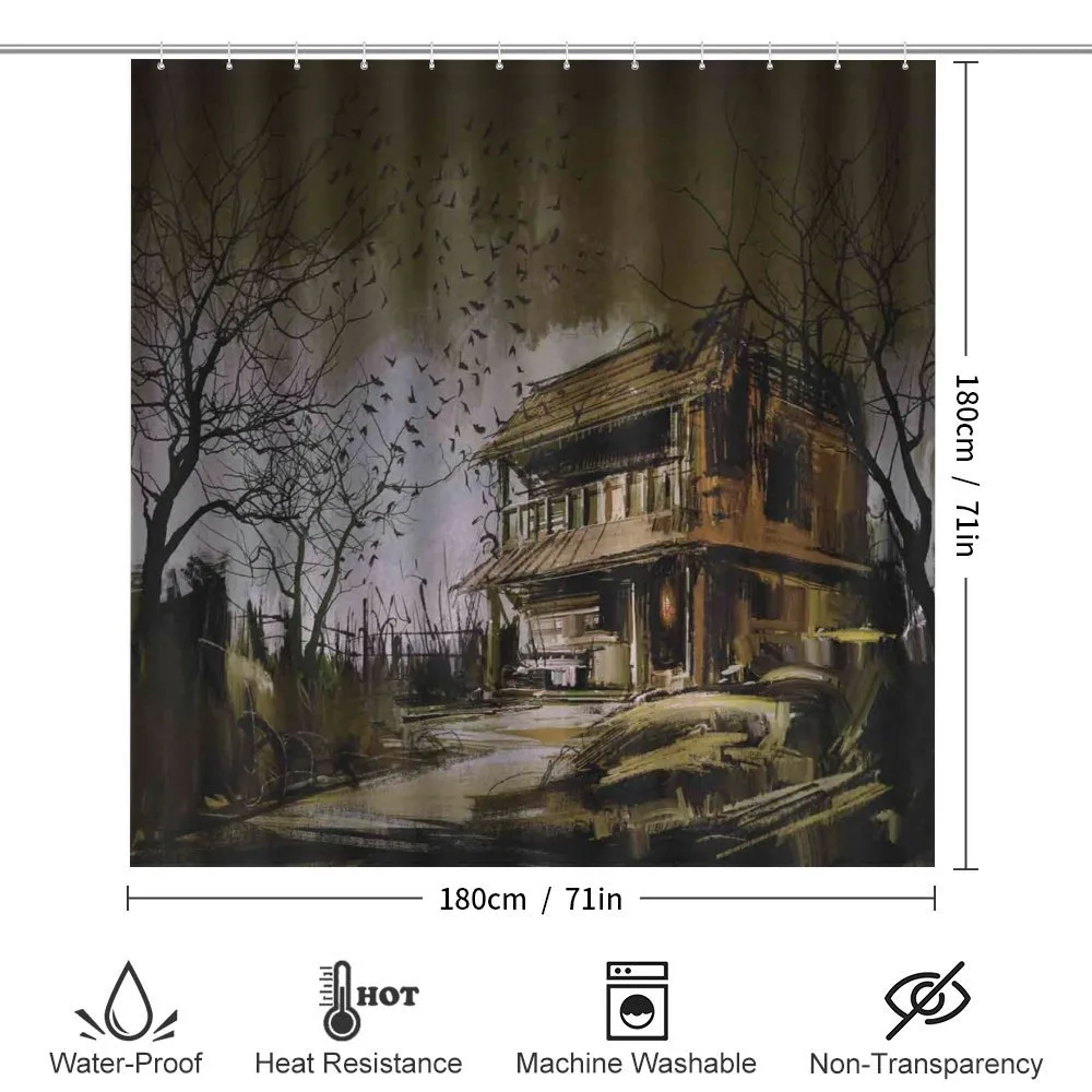 Wooden Haunted House — Detail 2