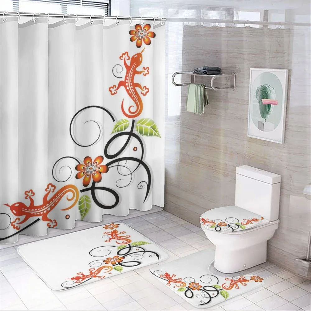 Baby Lizard and Flower — Your design