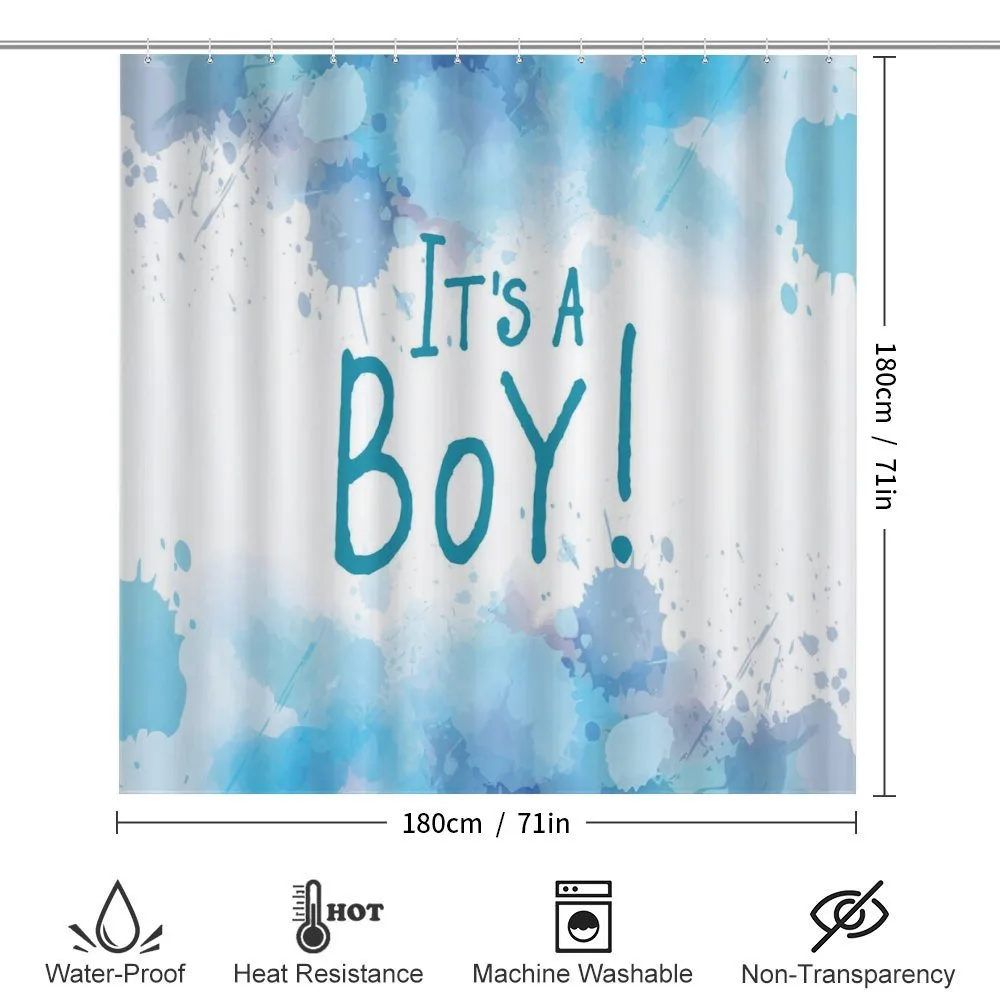 Blue Tones Drops Boy — Detail 2