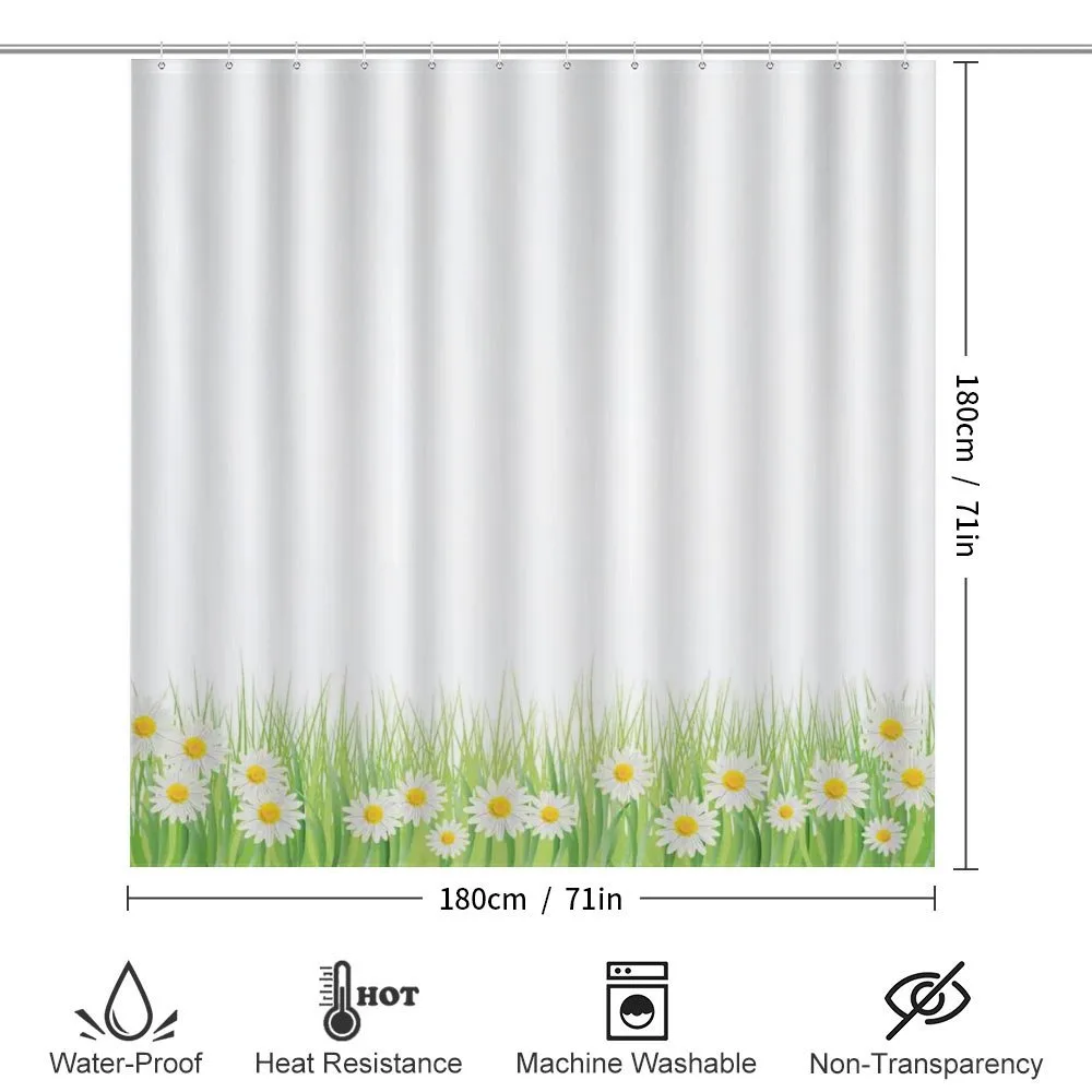 Daisies in the Grass — Detail 2
