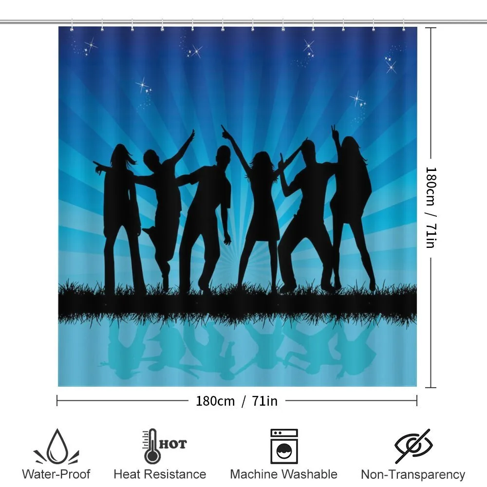 Dancing Crowd Sunrays — Detail 2