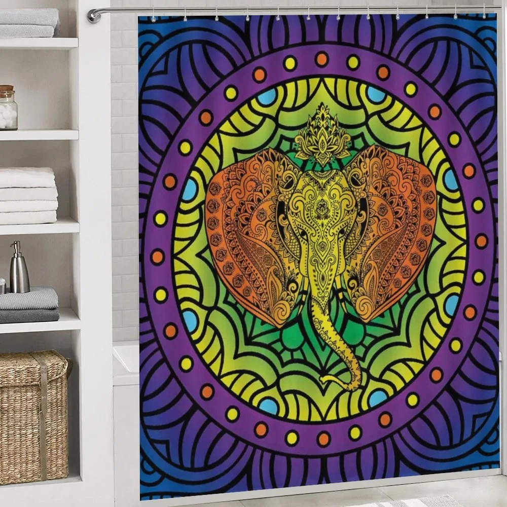 Elephant Head Mandala — Detail 4