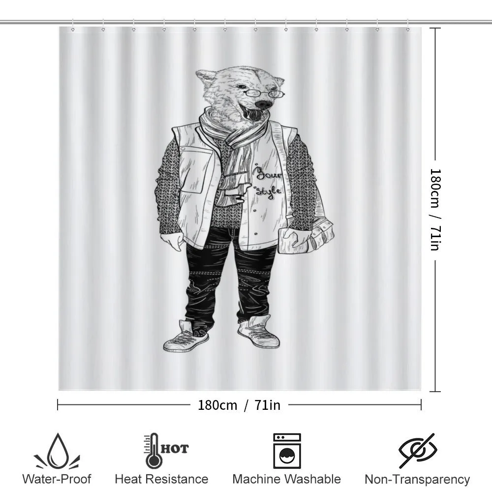 Fashionable Polar Bear — Detail 2