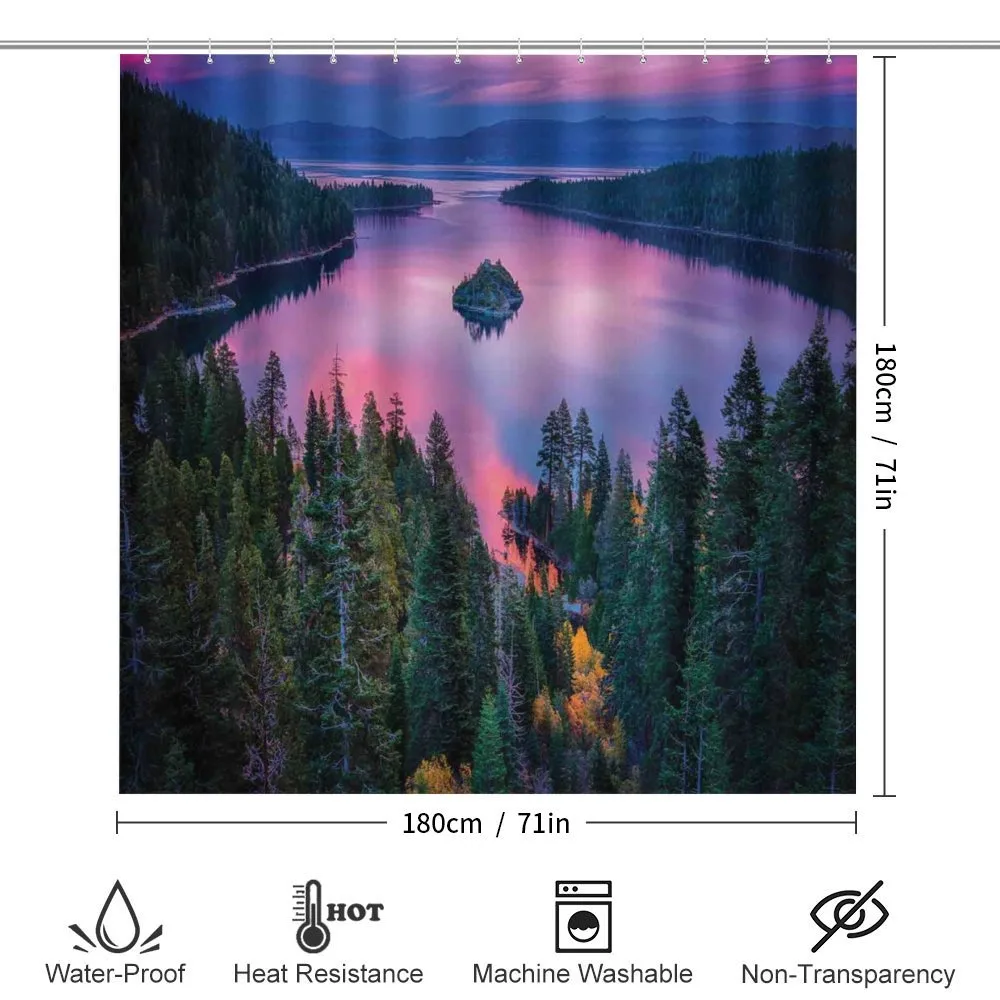 Forest and Lake View — Detail 2