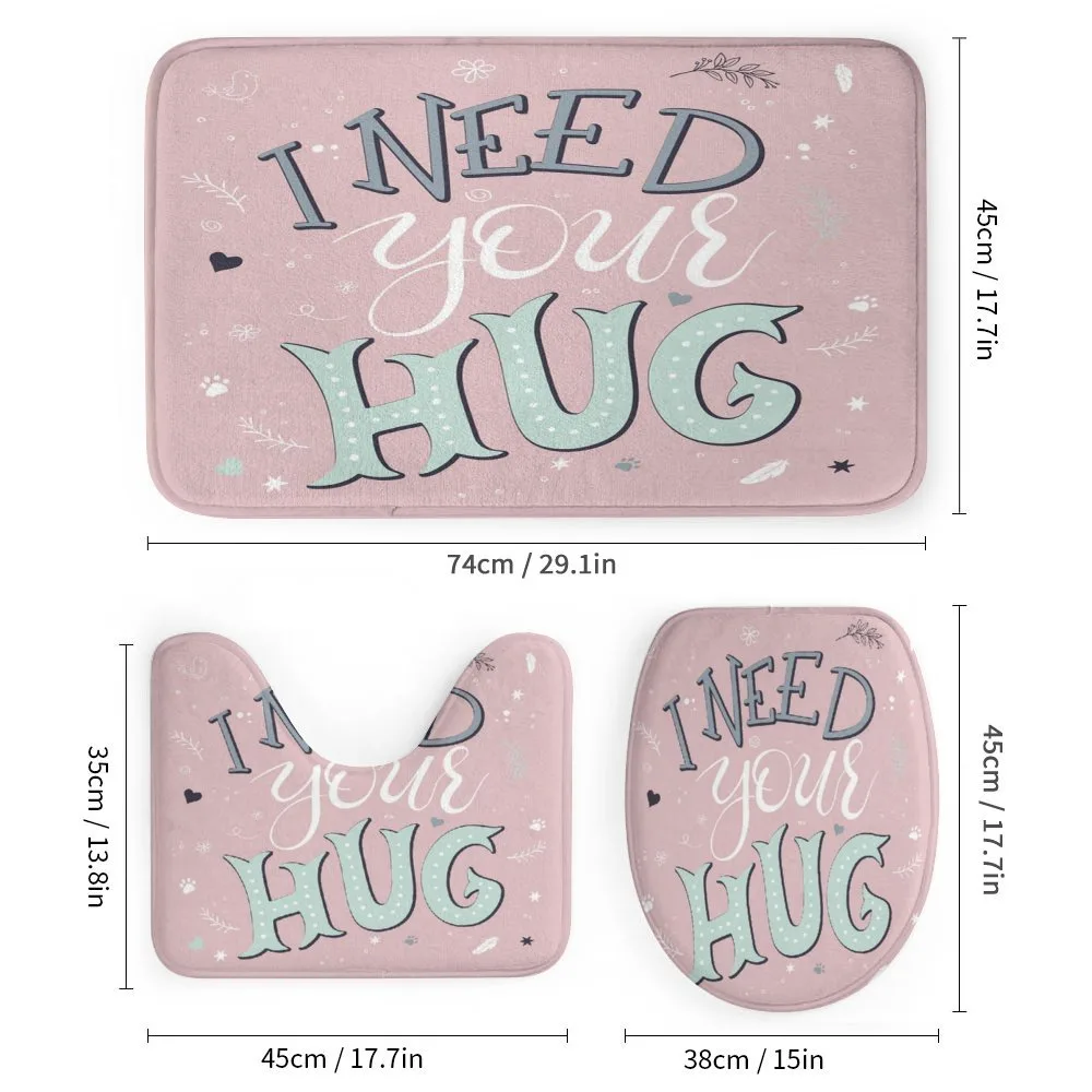 I Need Your Hug in Pastel Tone — Detail 1