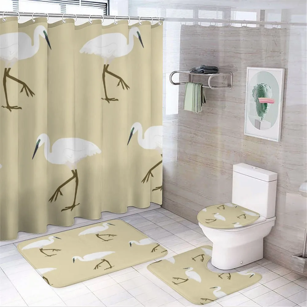 Leg Standing Heron Birds — Your design