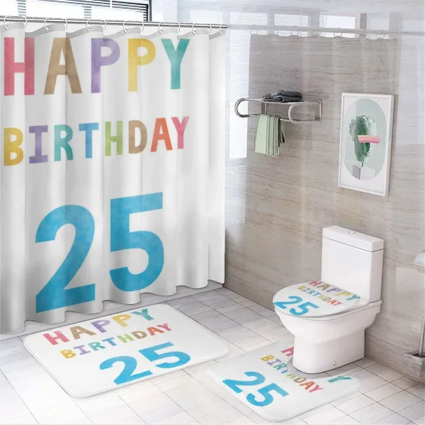 Pastel 25 on a shower curtain