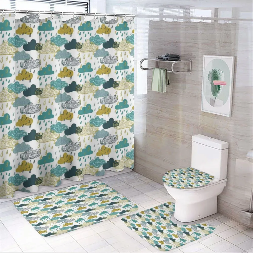 Rainy Clouds Grunge — Your design