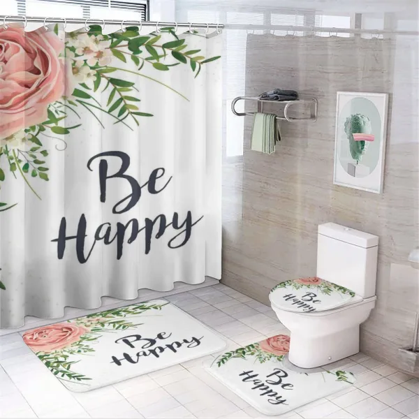 Romantic Bouquet on a shower curtain