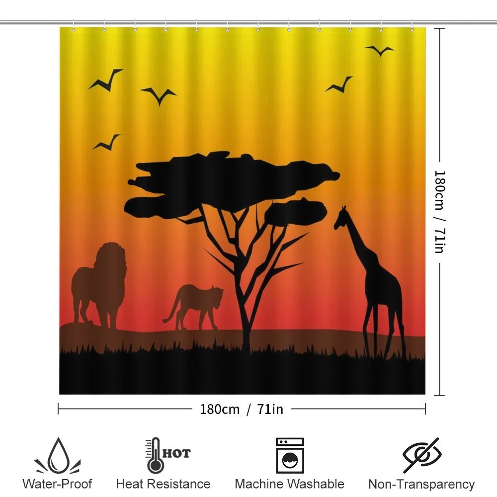 Savannah Animals Sunset — Detail 2