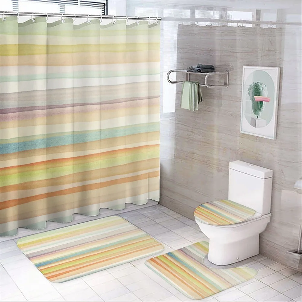Stripes Watercolor Art — Your design