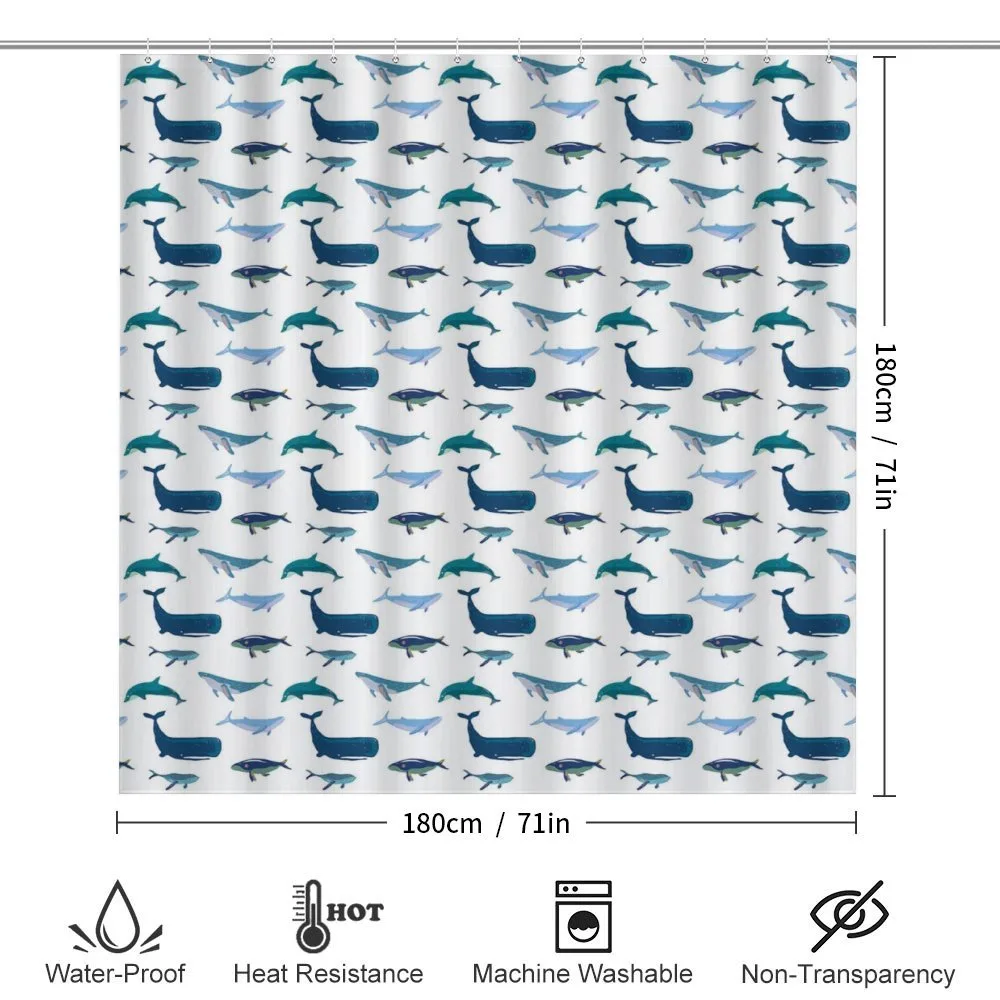 Swimming Marine Animals — Detail 2