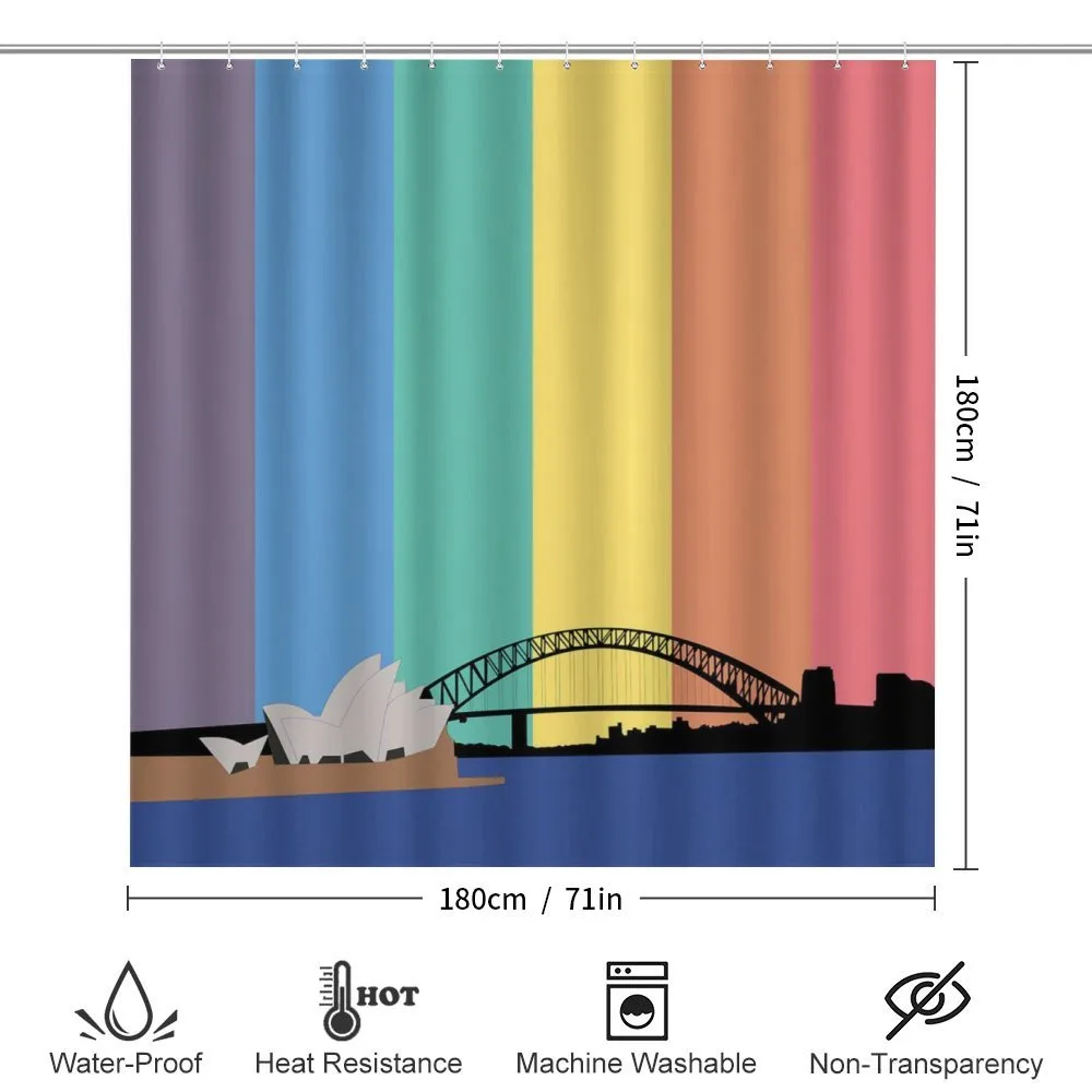 Sydney Building on Rainbow — Detail 2