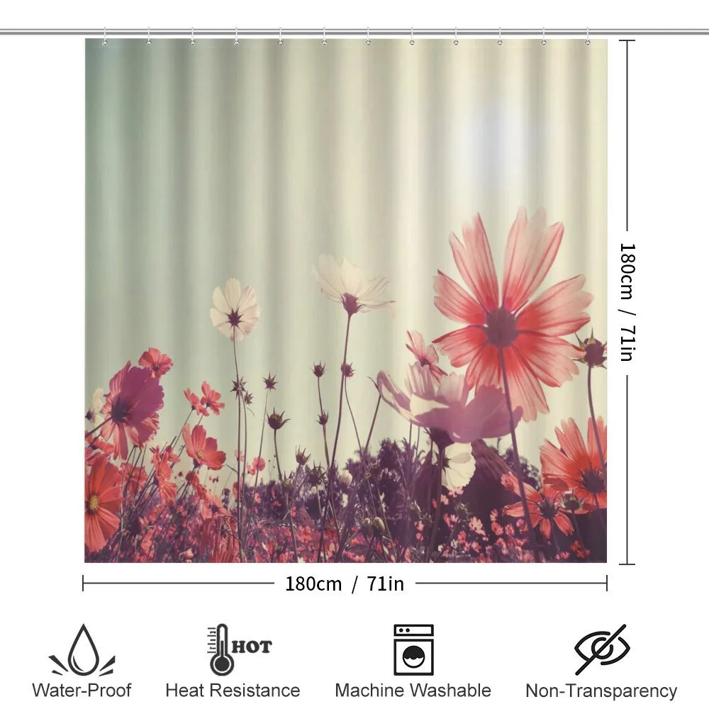 Vintage Cosmos Plant Sky — Detail 2
