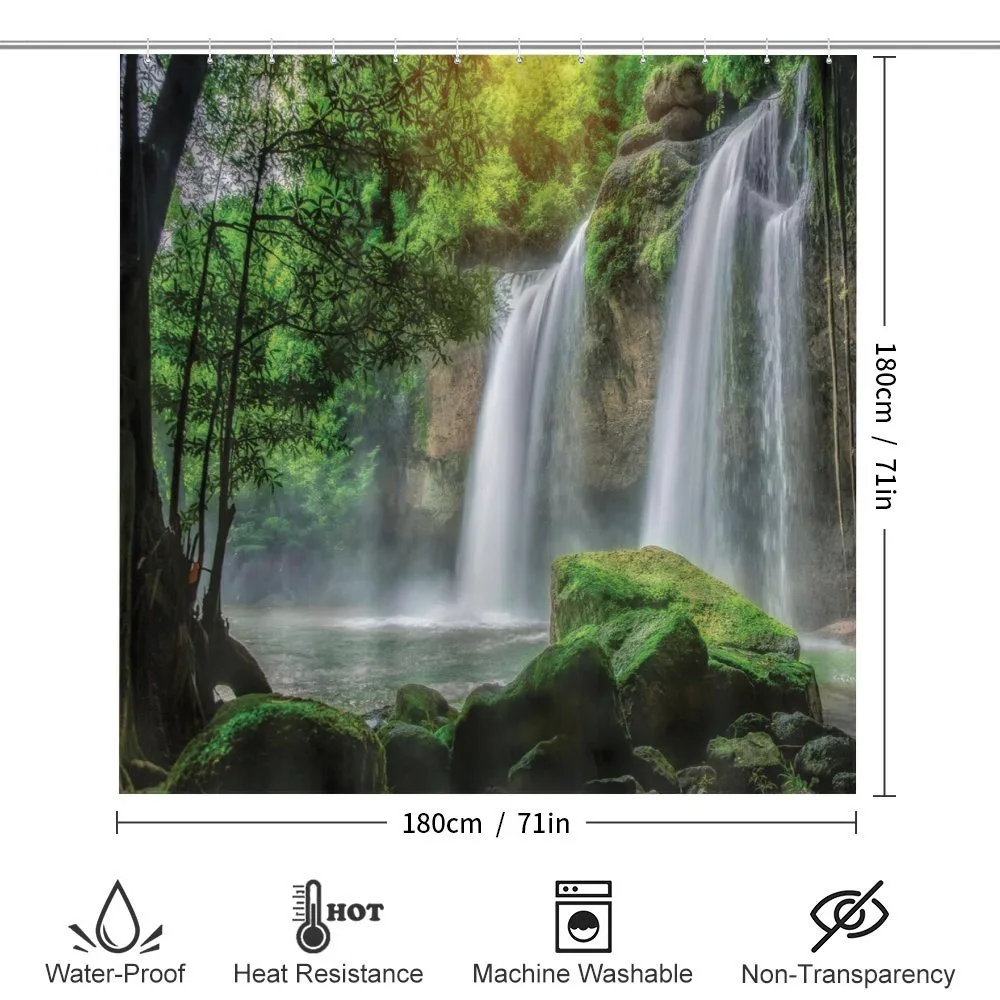 Waterfall Nature Exotic — Detail 2