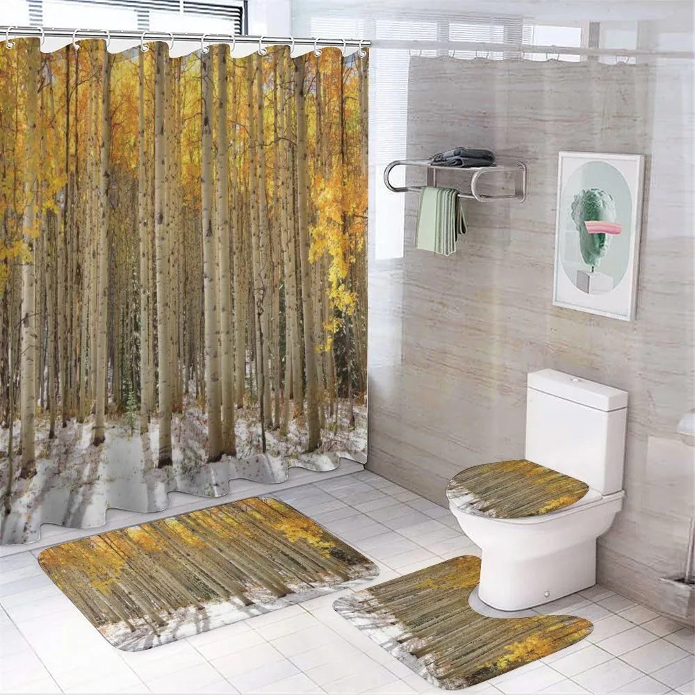 Aspen Tree Woods Scenery — Your design