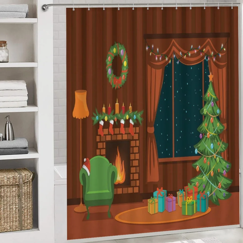 Cartoon Christmas Room — Detail 4