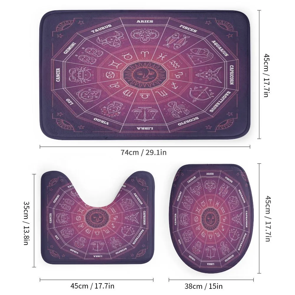 Colorful Astrology Signs — Detail 1