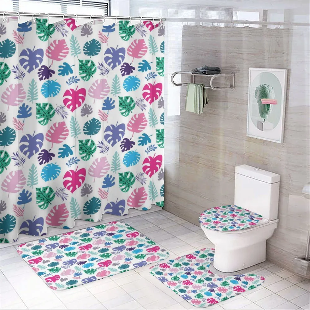 Colorful Tropic Leaves Aloha — Your design