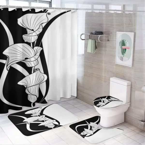 Crevalle Flower on a shower curtain